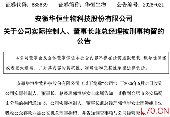 15年前的“巾帼系”网贷，把华恒生物女老板送进去了！