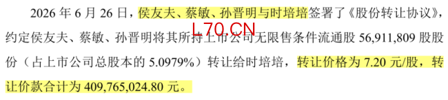 （来源：五洋自控公告20260627）